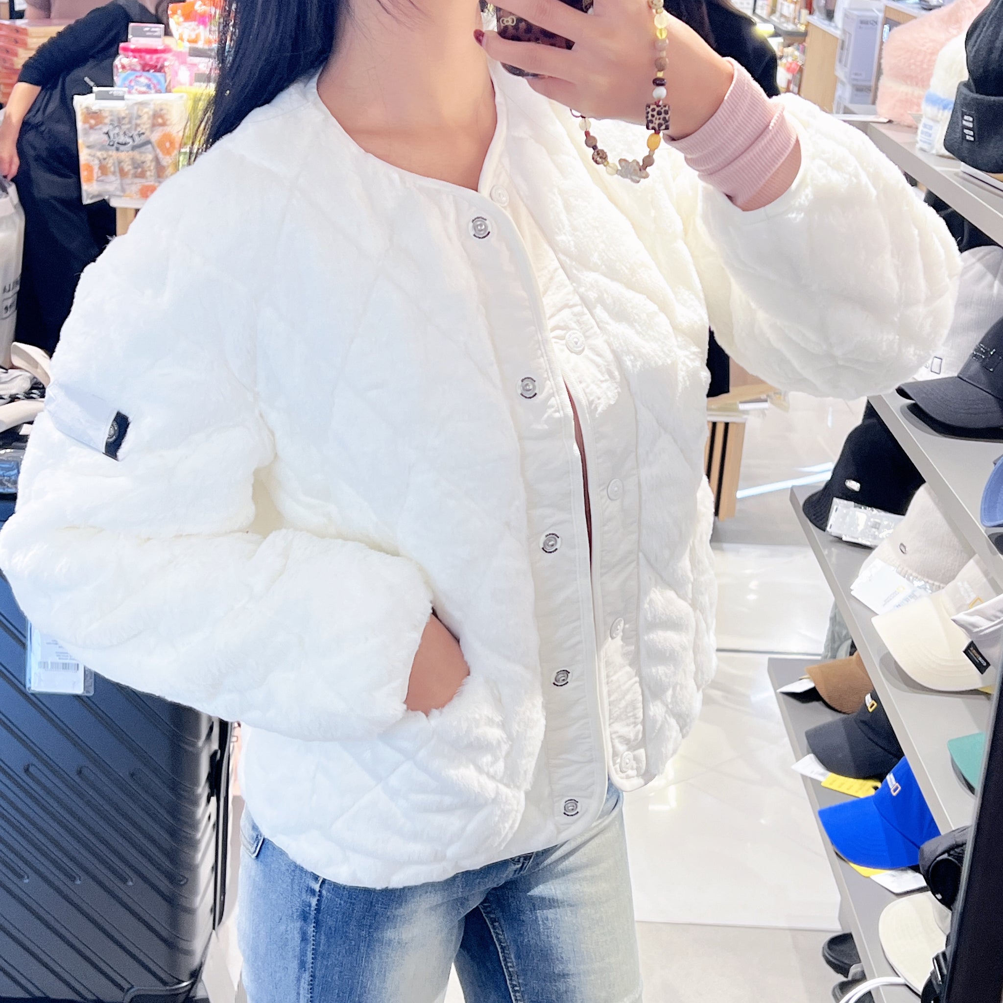 韓國 National Geographic Women's Deeper Eco Fur Jacket【NG137】