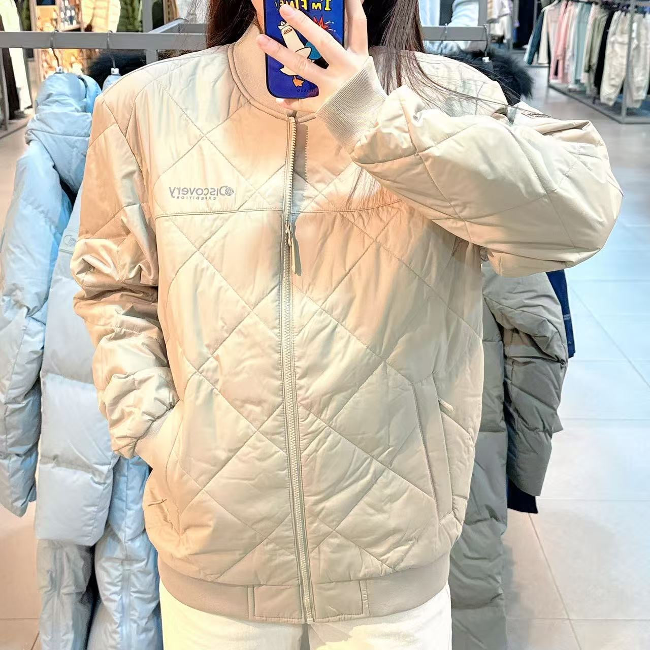 韓國 Discovery Men's Highland Padded Jacket【DY214】