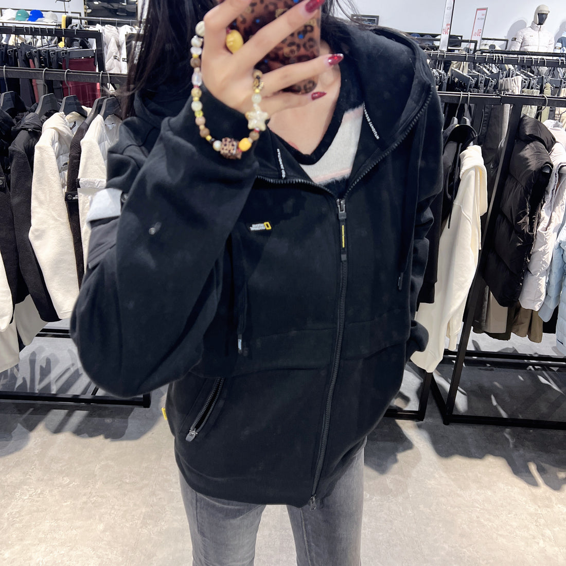 韓國 National Geographic Sullian Pocket Training Hoodie【NG094】