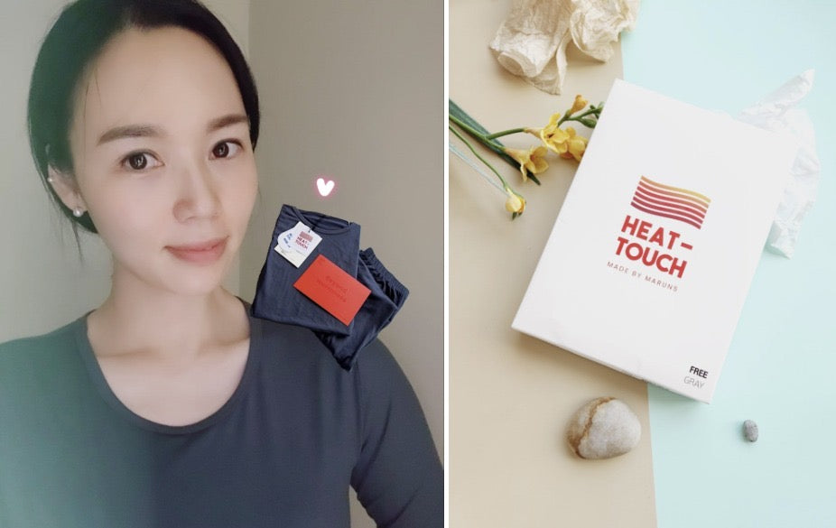 韓國 Marun5 Heat Touch Original 瑞士研發 - 專利發熱保暖套裝 （上衣+長褲）【SE307】