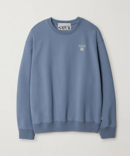 韓國 Satur Lauren Small Logo Basic Sweatshirt【SR278】