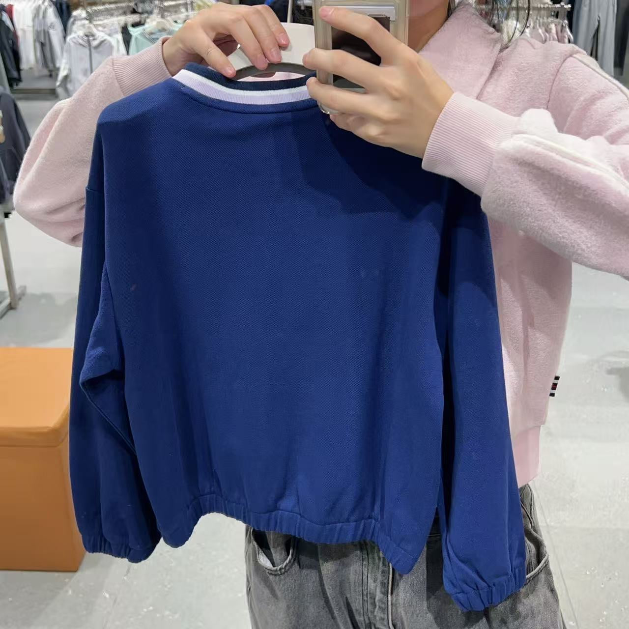 韓國 FILA Kids V-neck modified Sweatshirt【FA077】