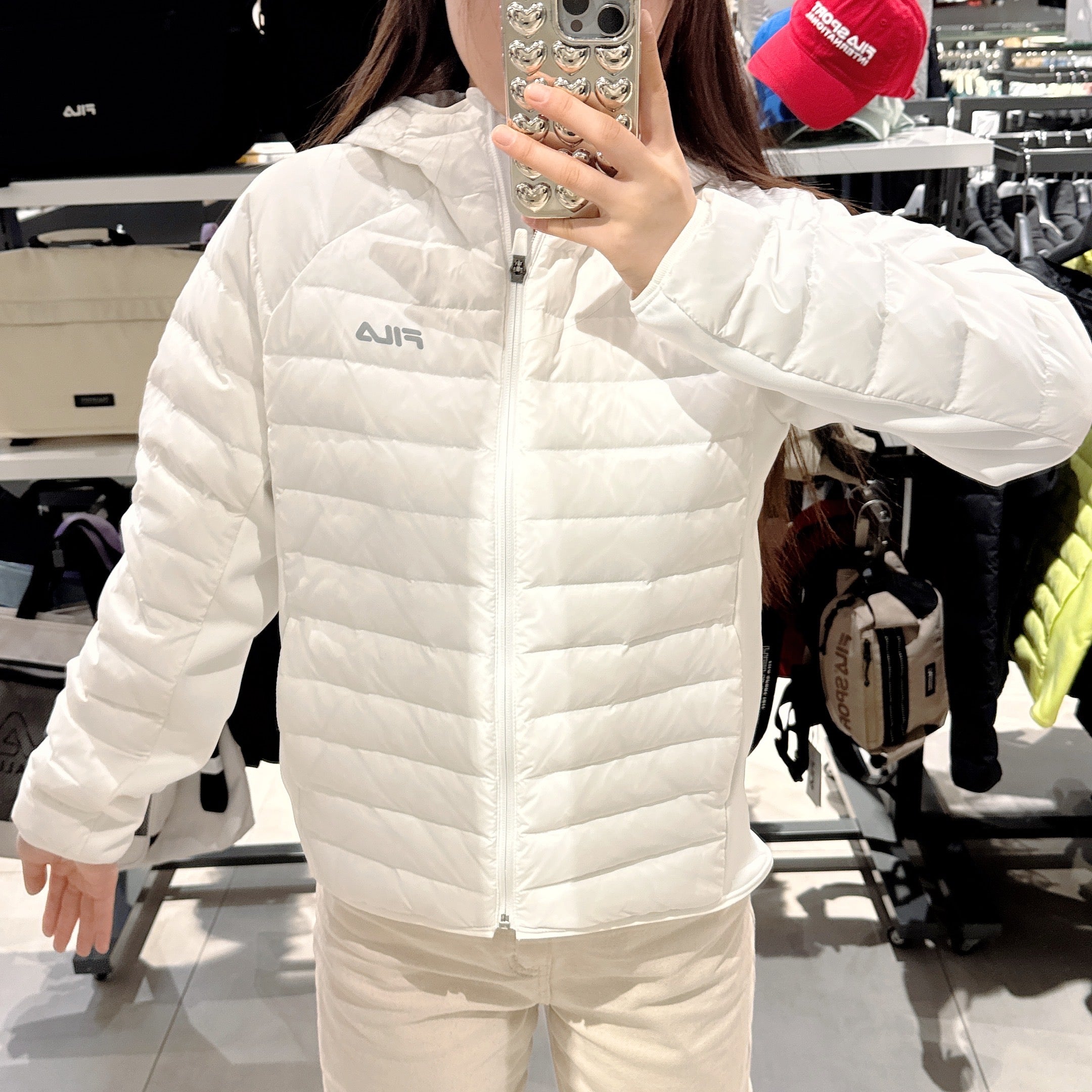 韓國 FILA Down Lightweight Padded Jacket【FA119】