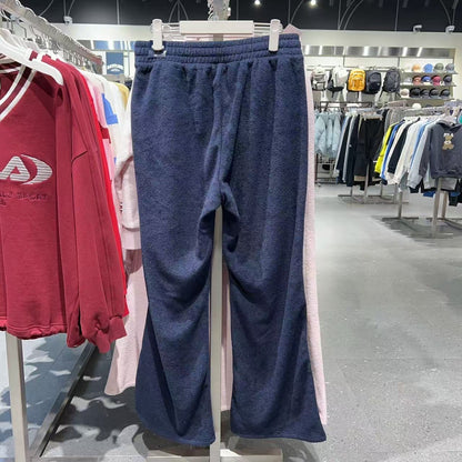 韓國 FILA CASA Tennis Fleece Terry Bootcut Pants【FA061】