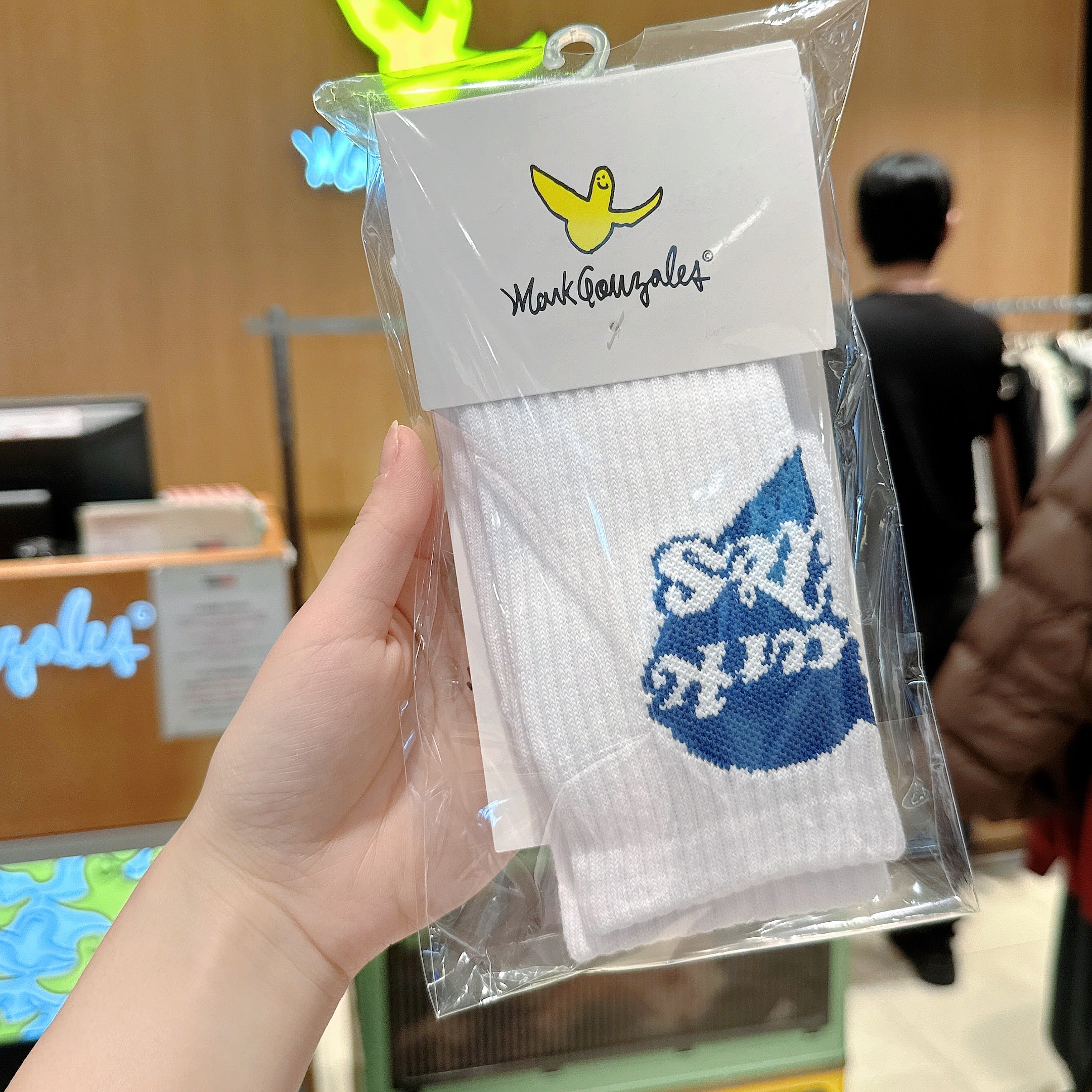 韓國 Mark Gonzales Heart Collection Graphic Socks【MG246】