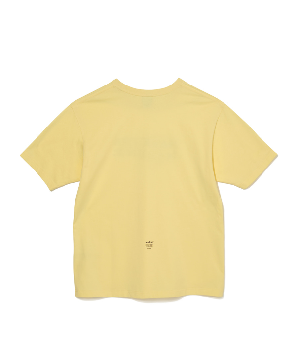 韓國 Markm Wave Slogan T-Shirt【MA162】