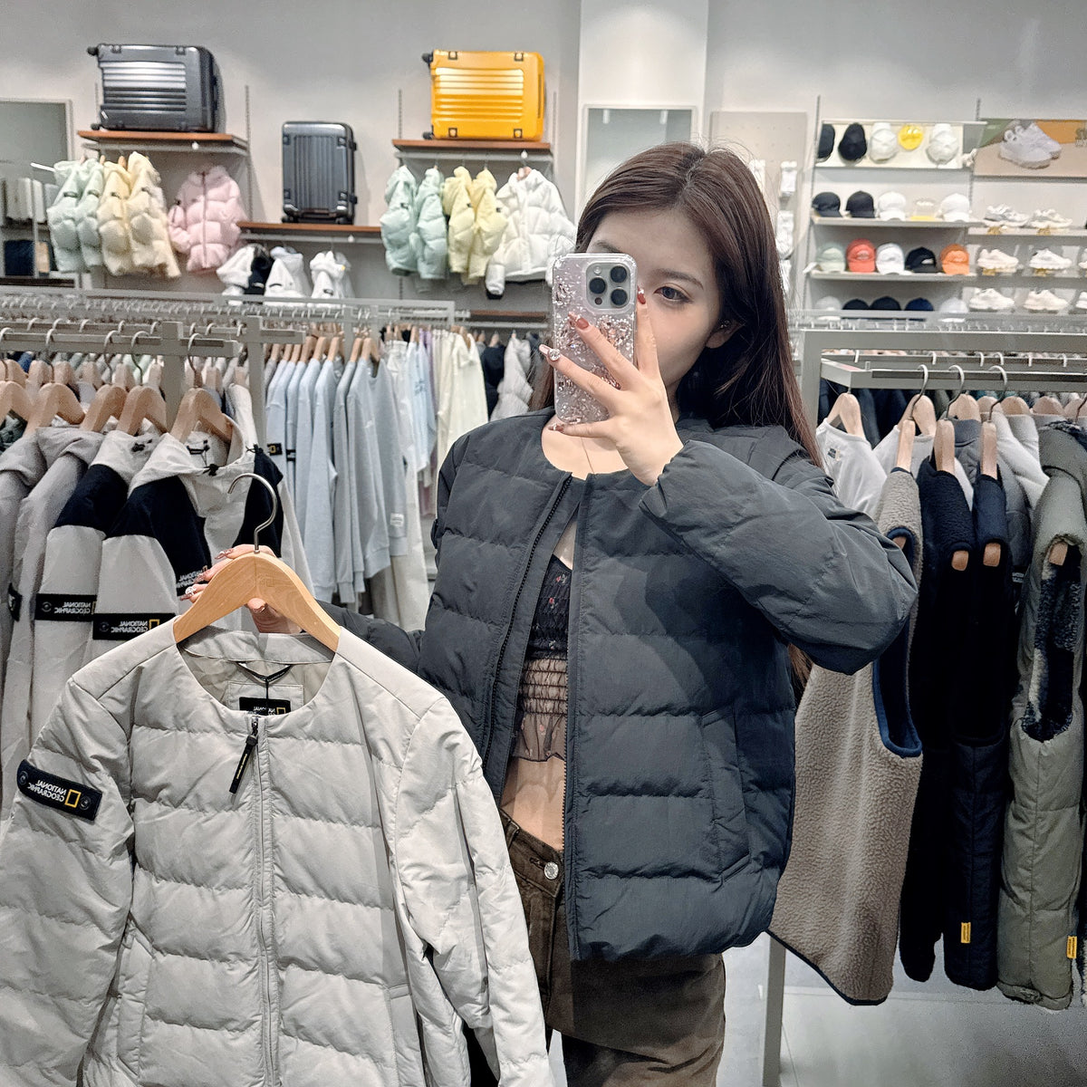 【現貨】韓國 National Geographic Women's HERON Lightweight Down Jacket (鵝絨)【NG275】