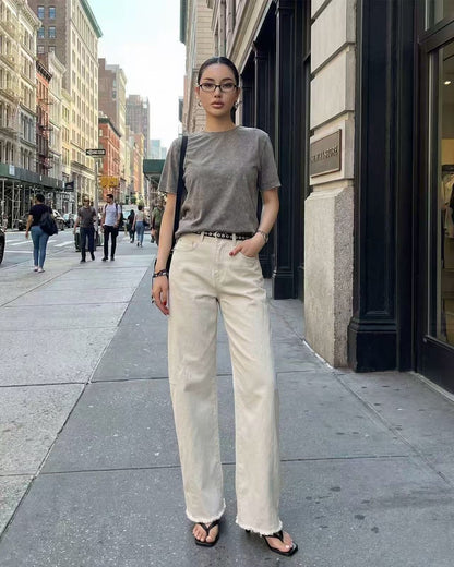 韓國 HowLuk 牛仔褲 (春季款)【H6041】