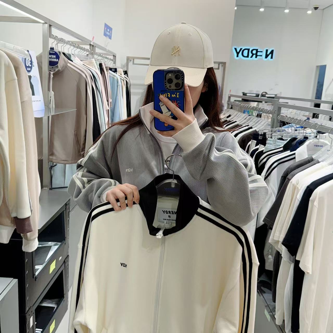 韓國 Nerdy Corduroy Classic NY Track Top【NY078】