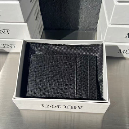 韓國 Mucent Main Symbol Metal Logo Card Wallet【MU113】