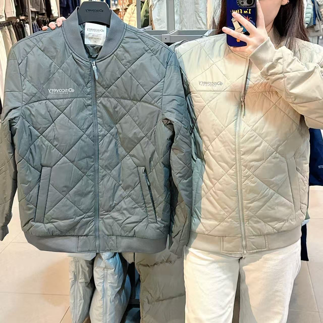 韓國 Discovery Men's Highland Padded Jacket【DY214】