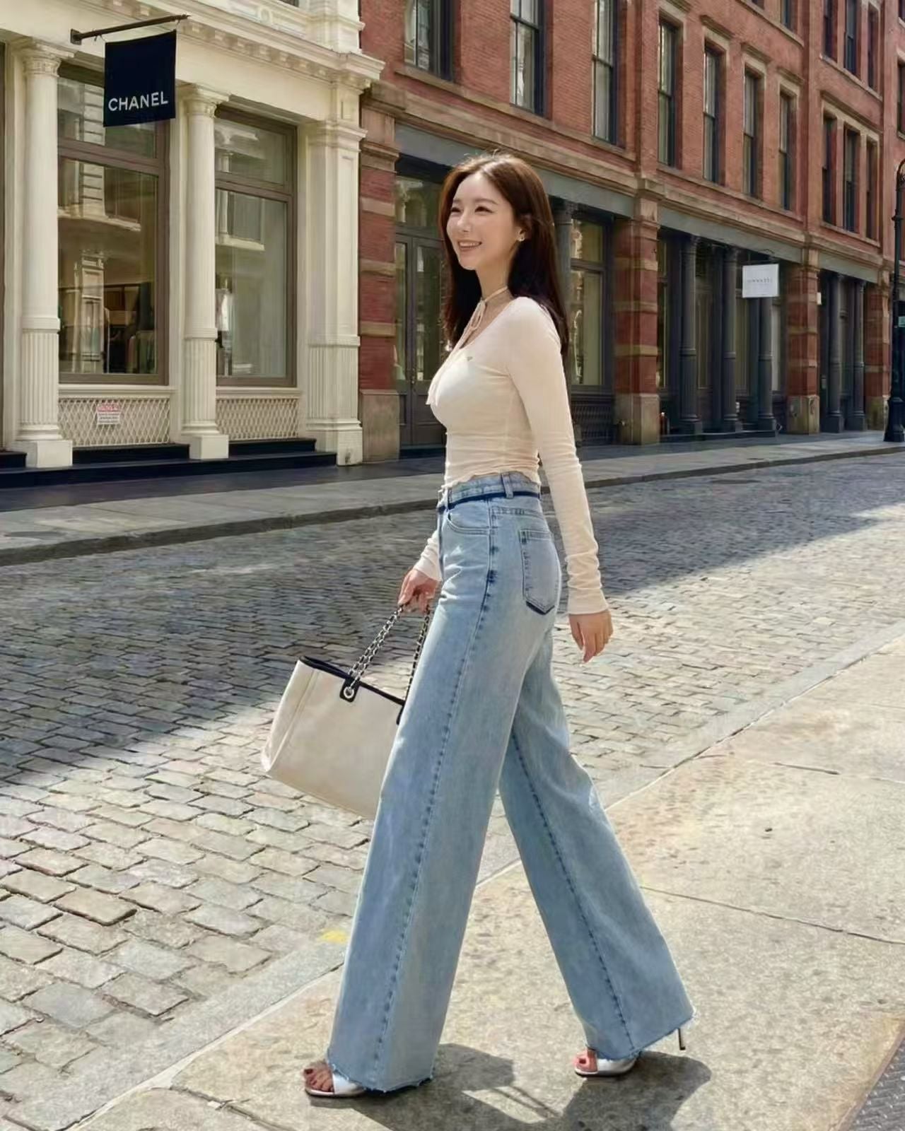 韓國 HowLuk 牛仔褲 (春季款)【H3006】