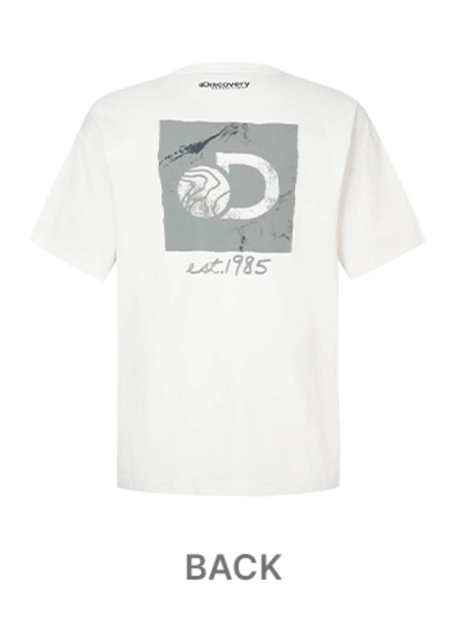 韓國 Discovery Freshvent Washing Box Logo Short-Sleeve T-Shirt【DY037】