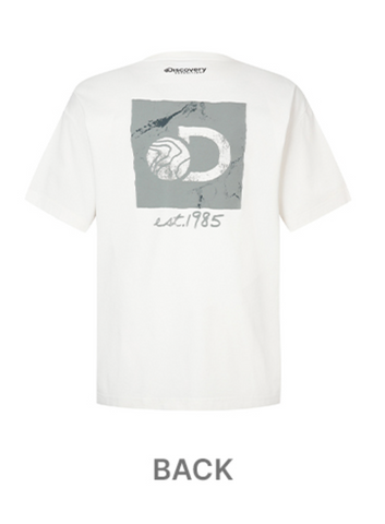 韓國 Discovery Freshvent Washing Box Logo Short-Sleeve T-Shirt【DY037】