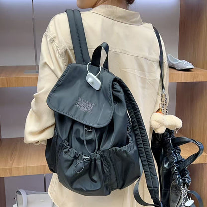 韓國 Marithe Francois Girbaud Classic Logo Stopper Backpack【MF742】