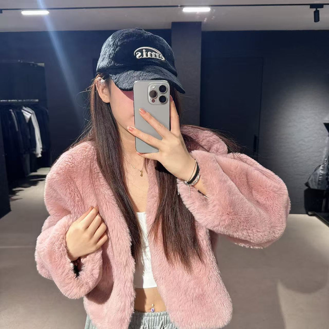 韓國 EMIS Fur Ball Cap【ES101】