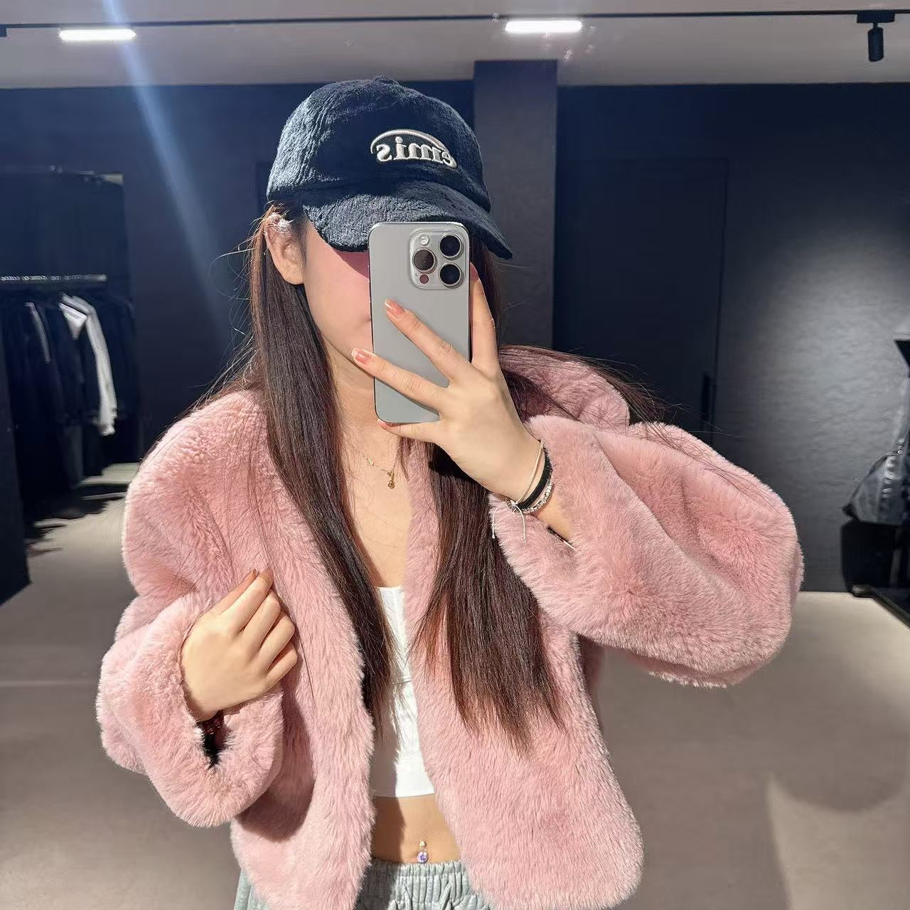 韓國 EMIS Fur Ball Cap【ES101】