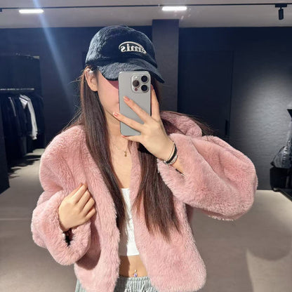 韓國 EMIS Fur Ball Cap【ES101】