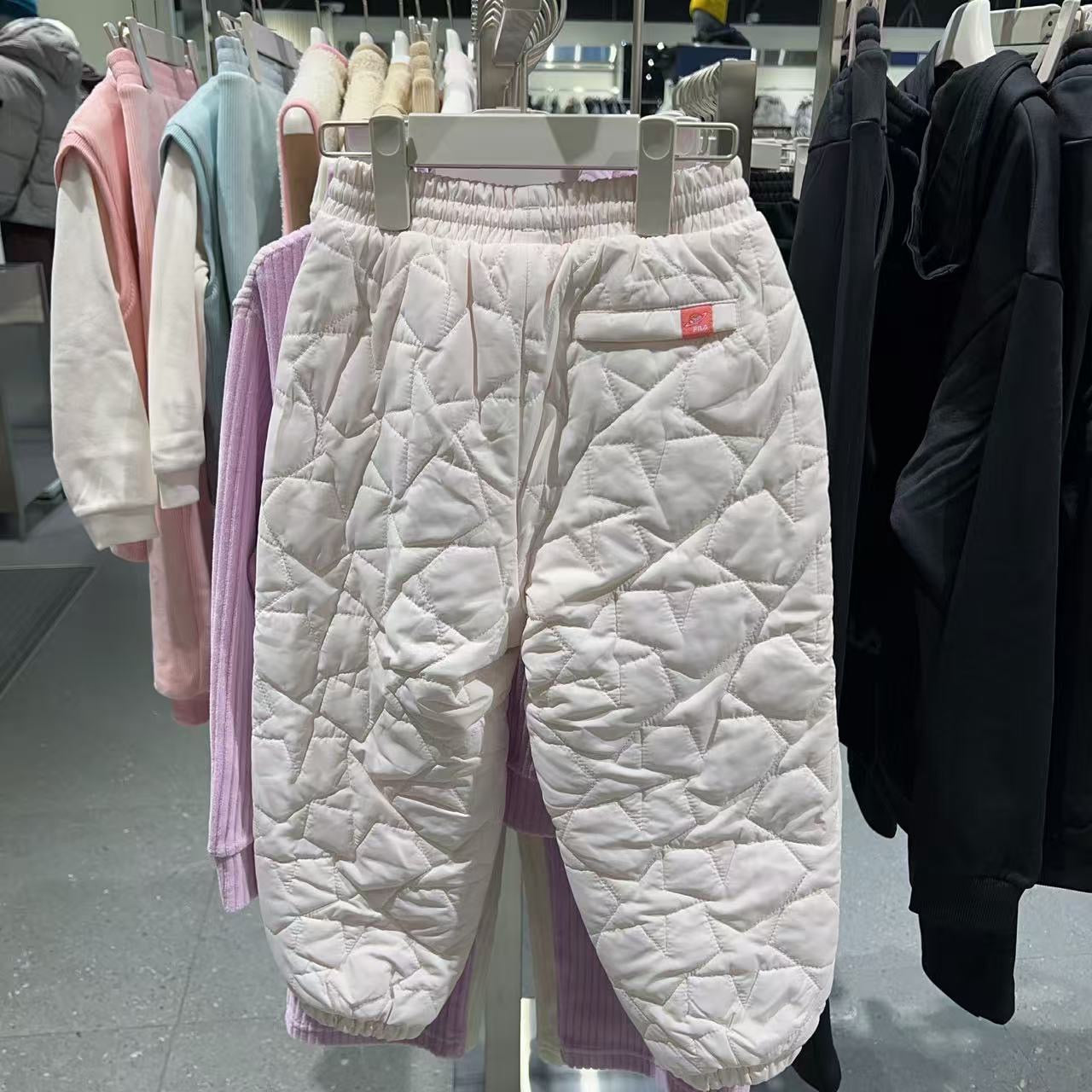 韓國 FILA Kids TOD Stella Quilted Pants【FA064】