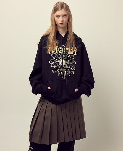韓國 Mardi Mercredi Oversized Hoody Flowermardi【MM165】