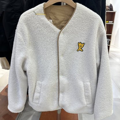 韓國 Wacky Willy Quilted Fleece Reversible Jumper【WW115】