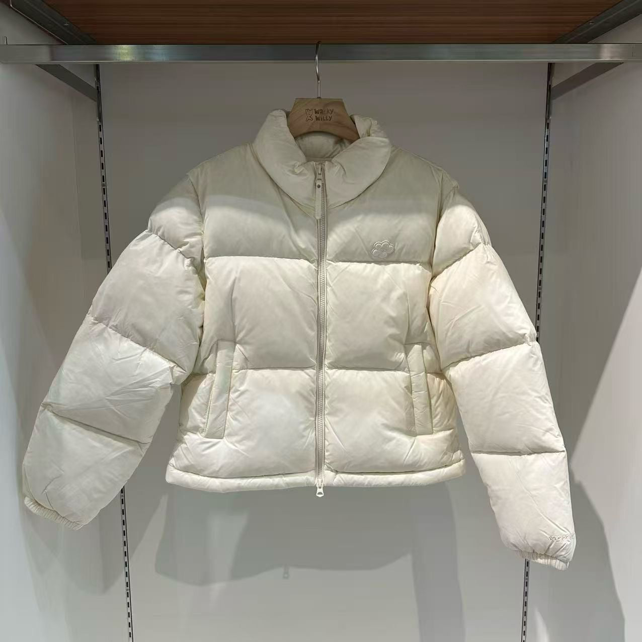 韓國 Wacky Willy Women's Lily Wappen Down Short Puffer【WW097】