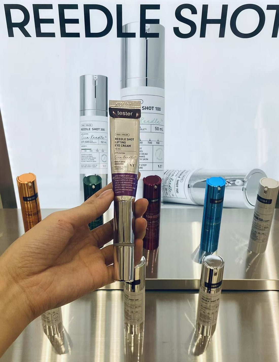韓國 VT Reedle Shot Lifting Eye Cream 緊緻眼霜 15ml【VT014】 - STT Mall HK 靚太網購