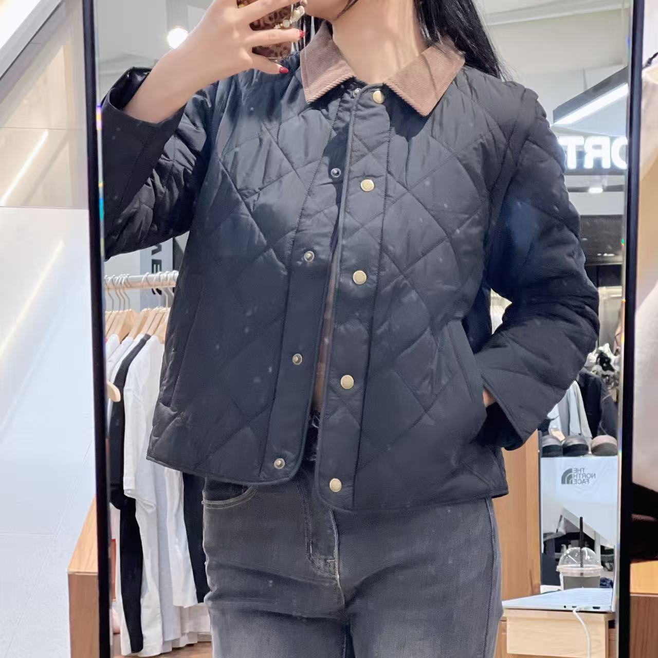 韓國 Marithe Francois Girbaud W Detachable Quilting Jacket【MF729】