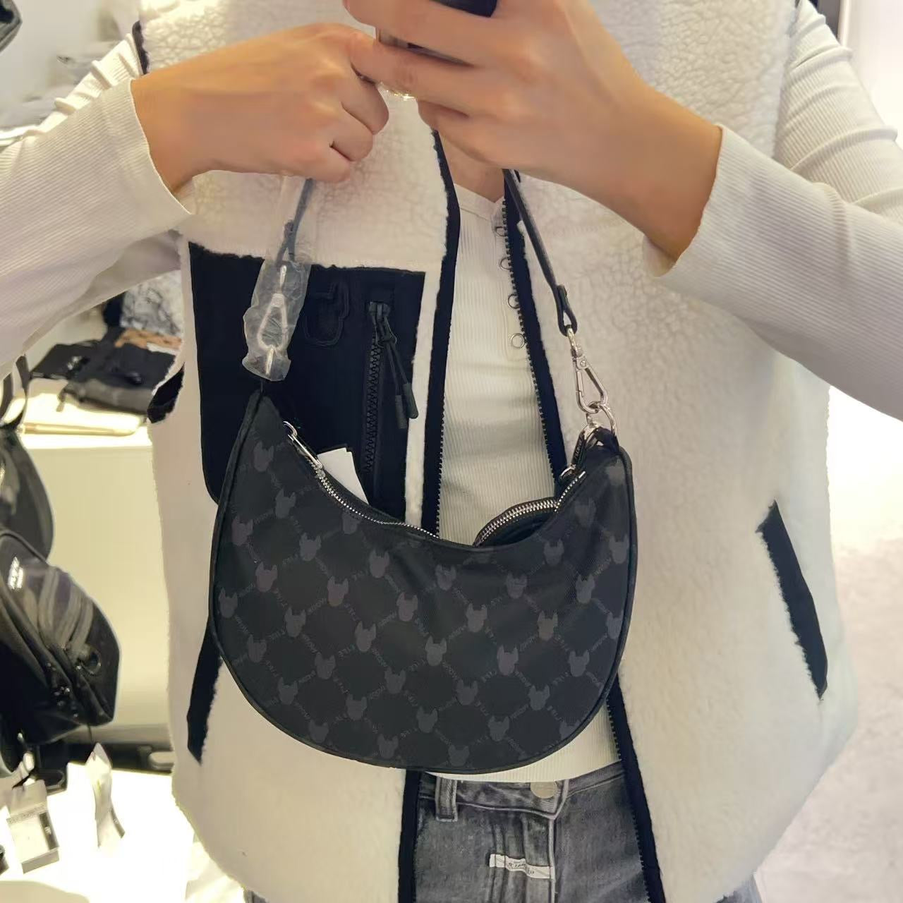 韓國 LifeWork Classic Radogram Hobo Bag【LW056】