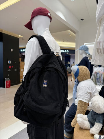 韓國 SPAO Corduroy Backpack【SP197】