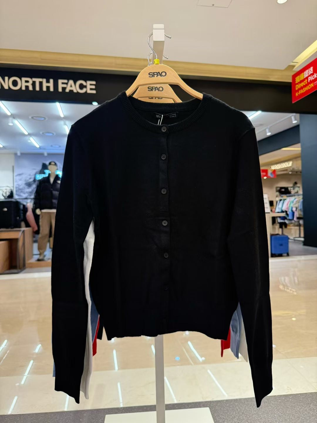 韓國 SPAO Round Neck Cardigan【SP198】