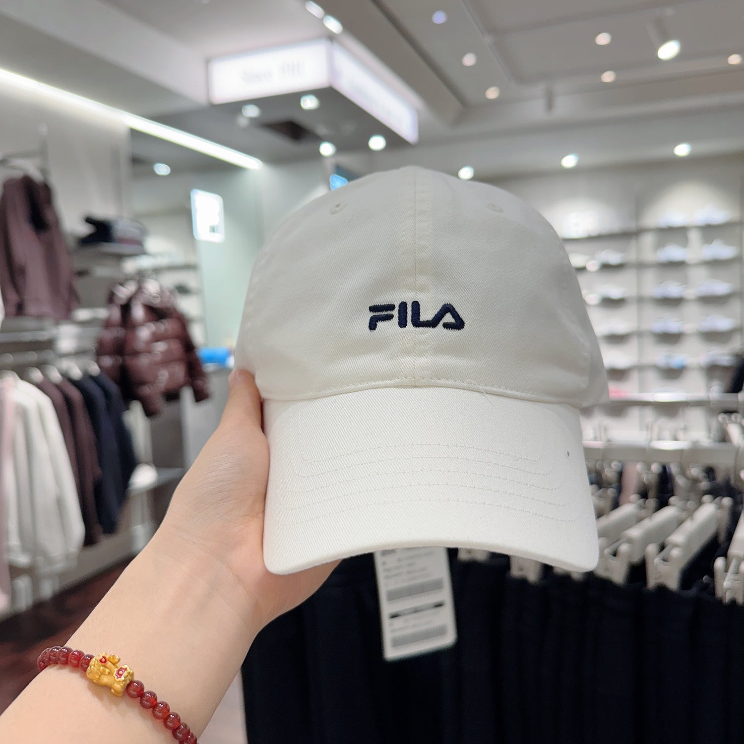韓國 FILA Linear Court Ball Cap【FA036】