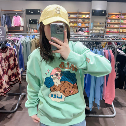 韓國 MLB LIKE CARTOON OVERFIT SWEATSHIRT【MB149】