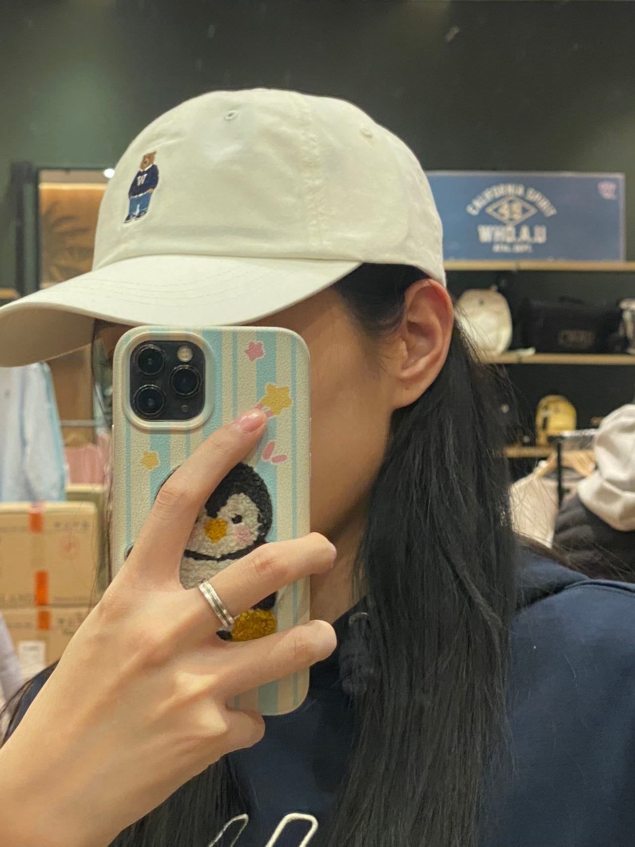 韓國 Who.A.U Steve Ball Cap【WA029】 - STT Mall HK 靚太網購