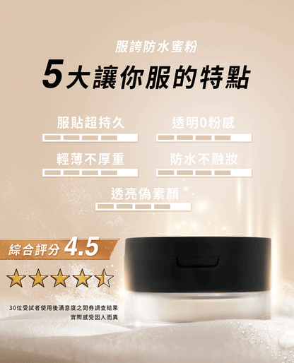台灣 文森先生 服誇防水蜜粉 8g【SA065】