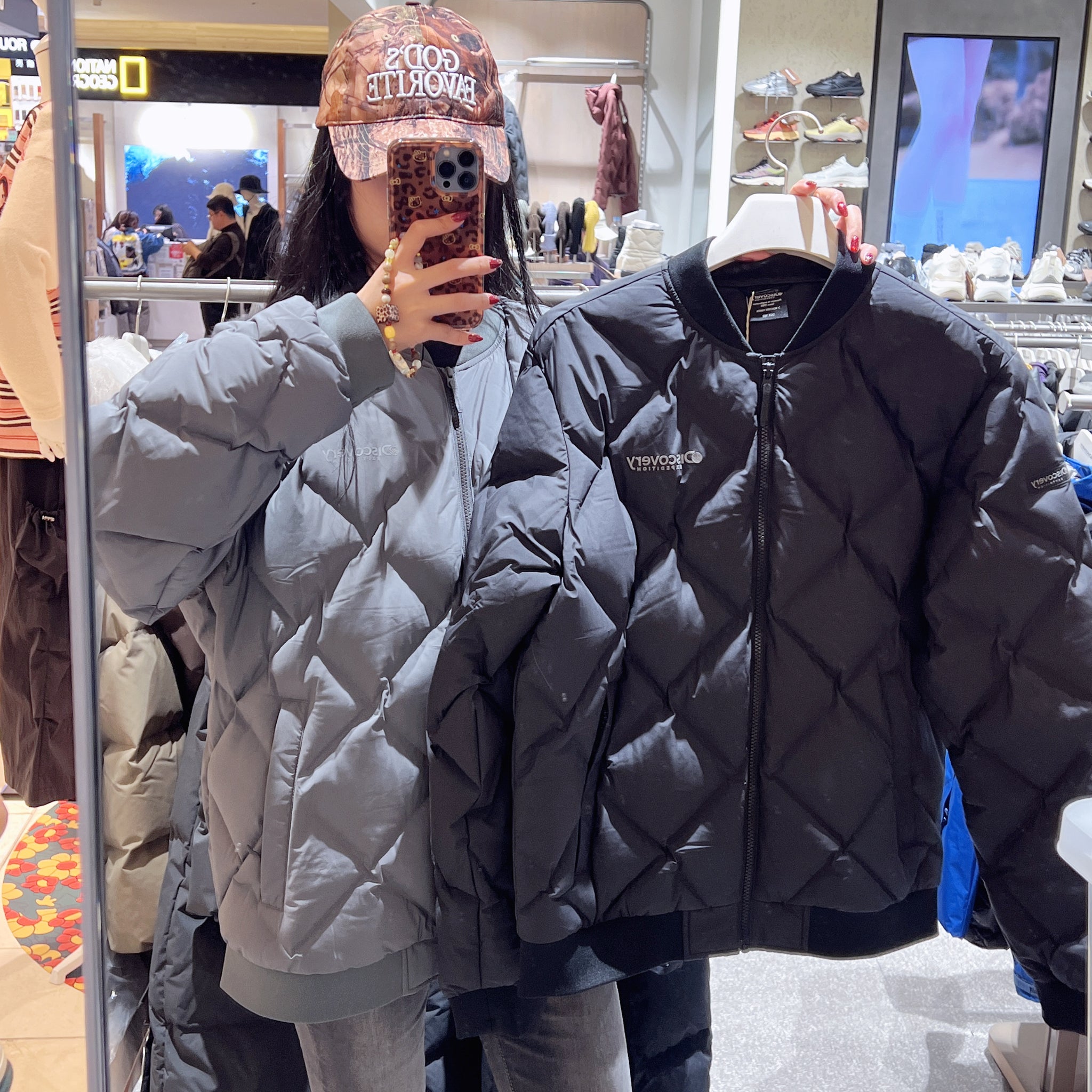 韓國 Discovery Men's Dihas Tube Down Lightweight Padding【DY066】