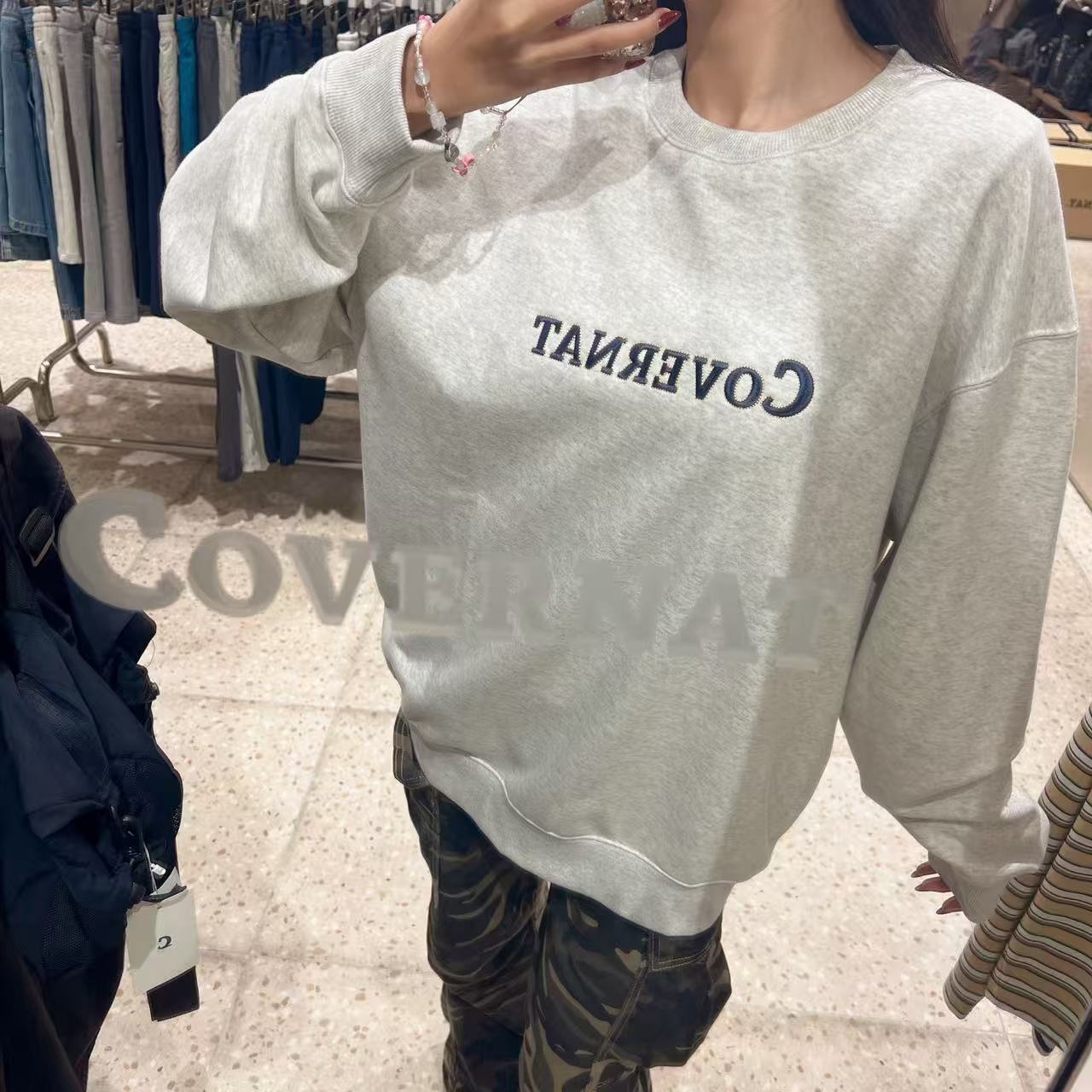 韓國 Covernat Center Logo Long Sleeves【CO043】