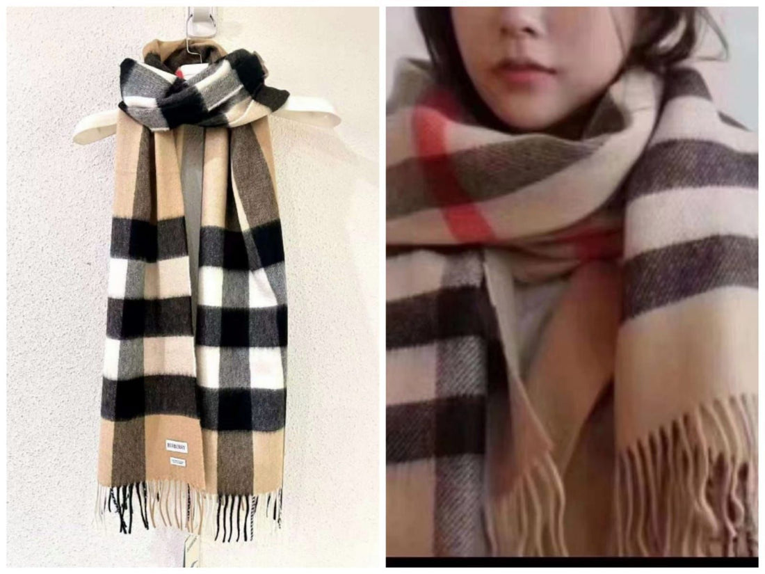 Burberry Vintage Checker Scarf 【YS0012】  總售價 $3388
