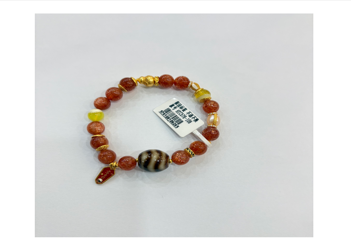 S925金太陽手串【SE754】