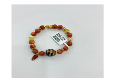 S925金太陽手串【SE754】