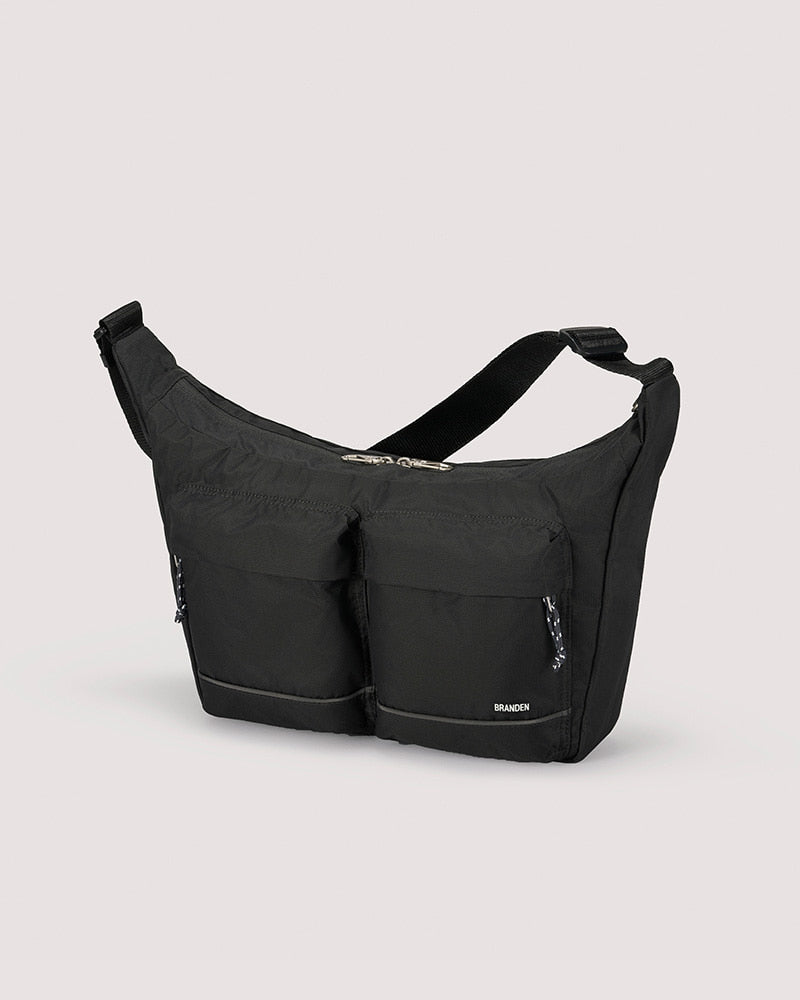 韓國 Branden 4重防盜斜背袋 L【SM342】