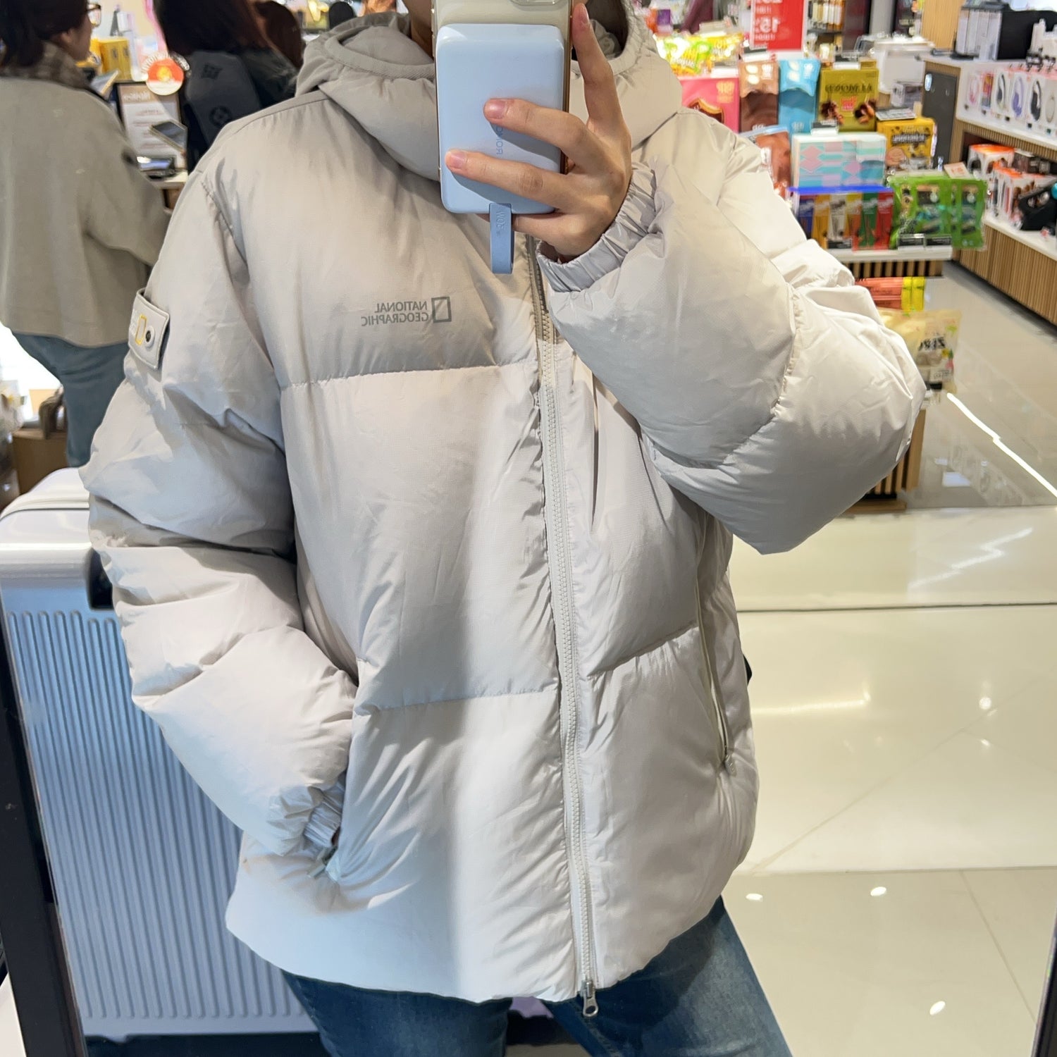 韓國 National Geographic Aira Hoodie Goose Down Jumper (鵝絨)【NG142】
