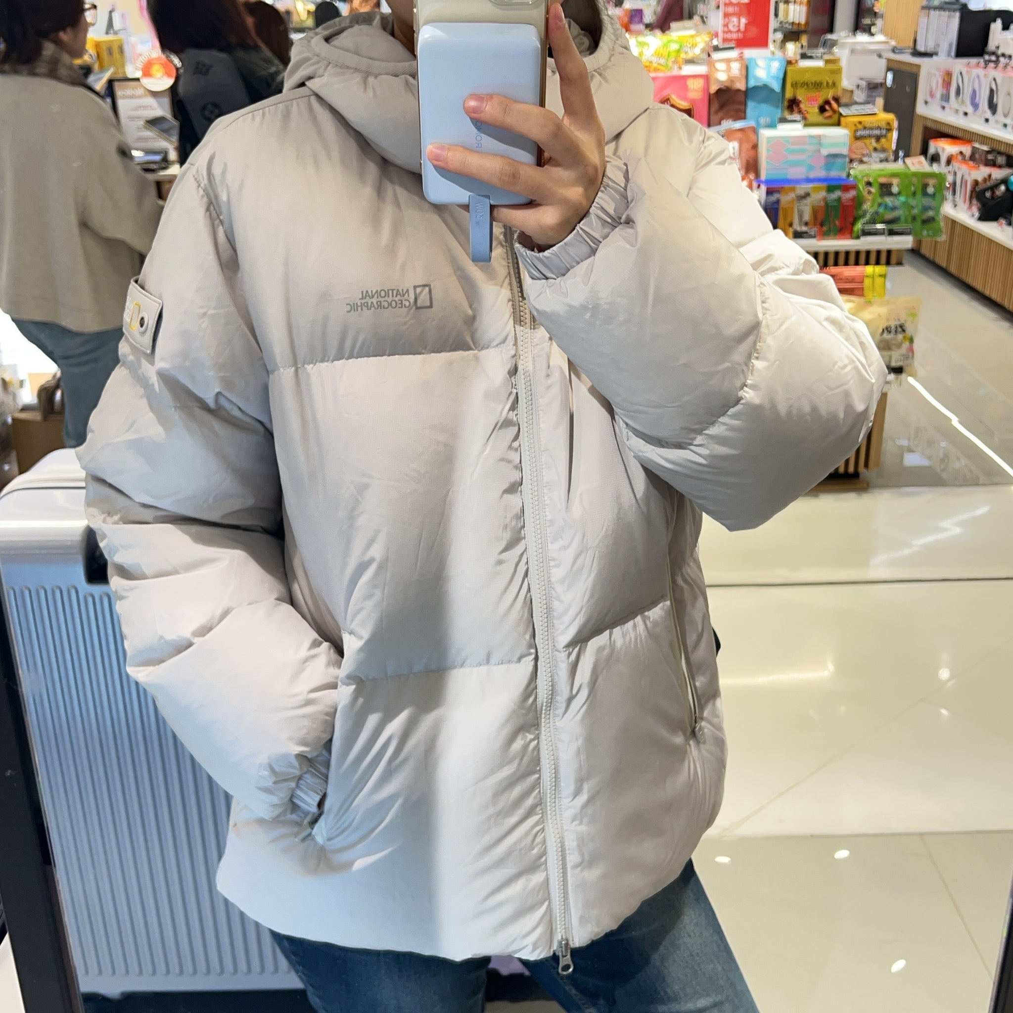 韓國 National Geographic Aira Hoodie Goose Down Jumper (鵝絨)【NG142】