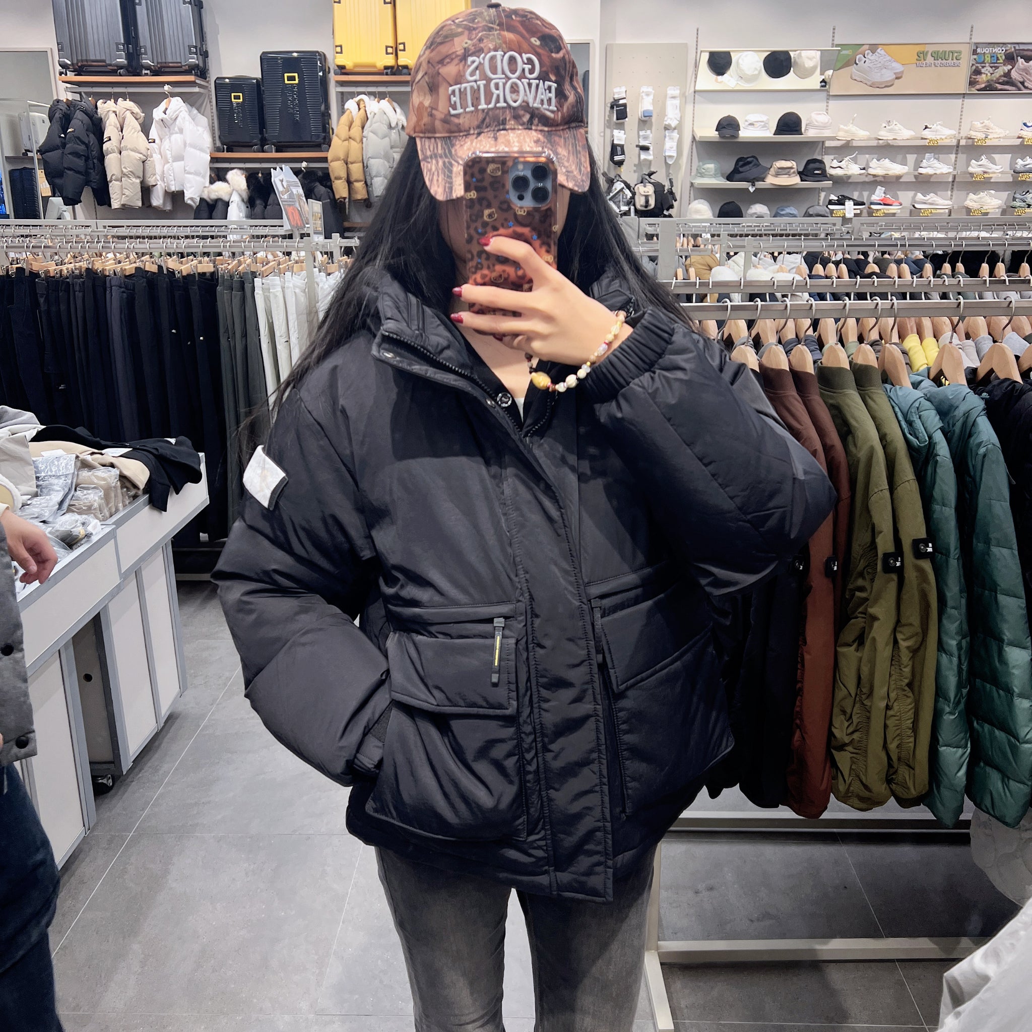 韓國 National Geographic Kuon Outpocket Goose Down Jumper (鵝絨)【NG188】