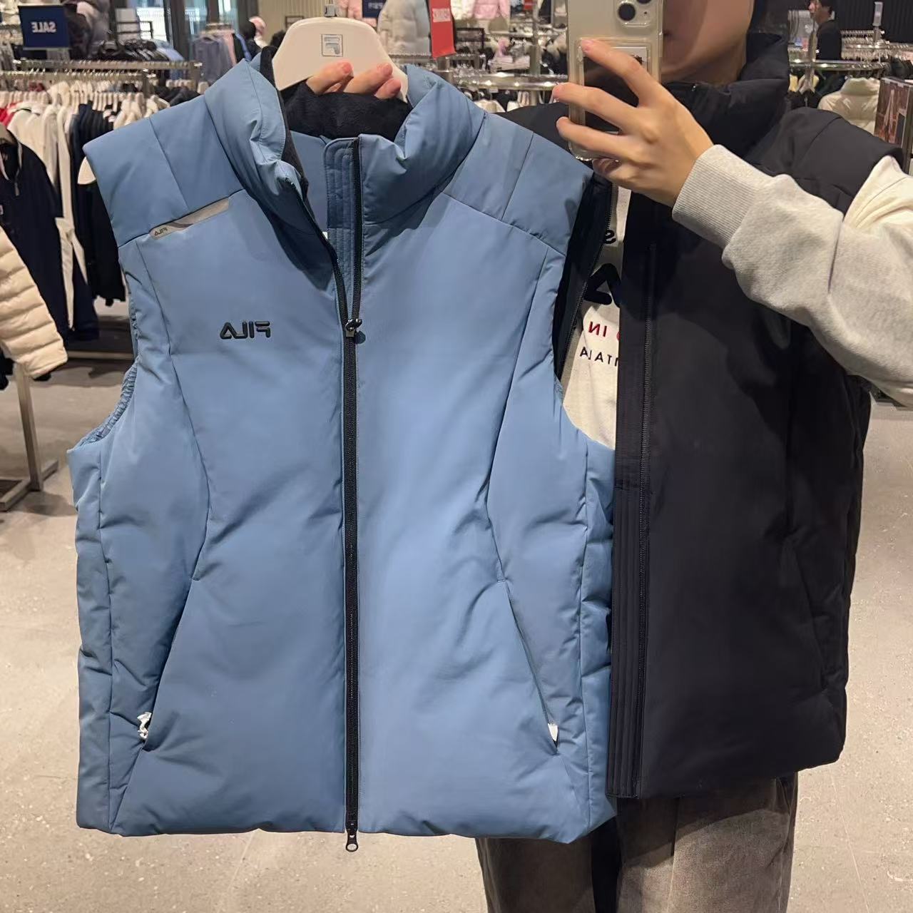 韓國 FILA Thermal Lining Down Vest (鴨絨)【FA013】