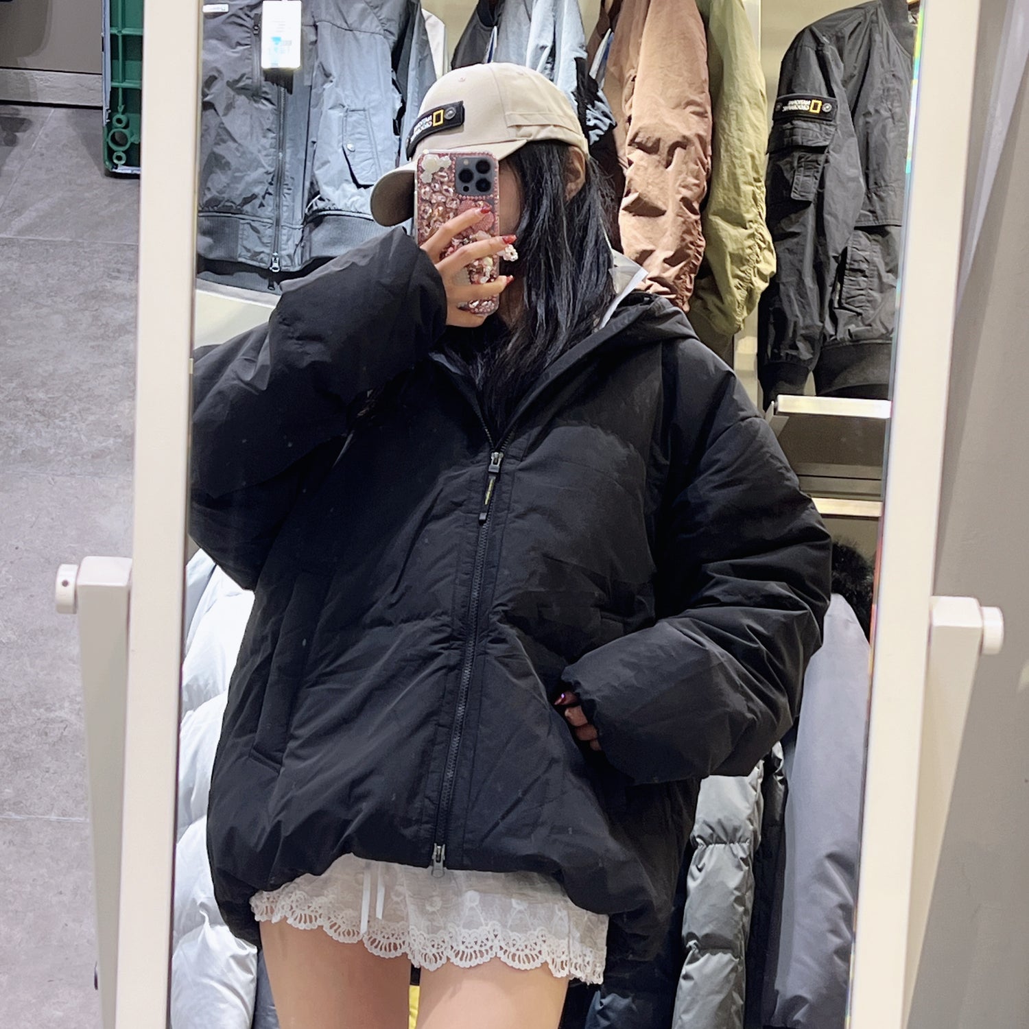 韓國 National Geographic Hooded Heron Down Jumper鵝絨【NG820】