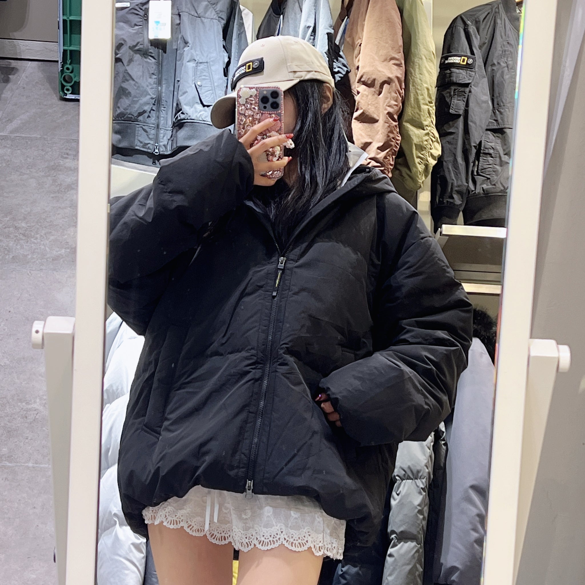 韓國 National Geographic Hooded Heron Down Jumper鵝絨【NG820】