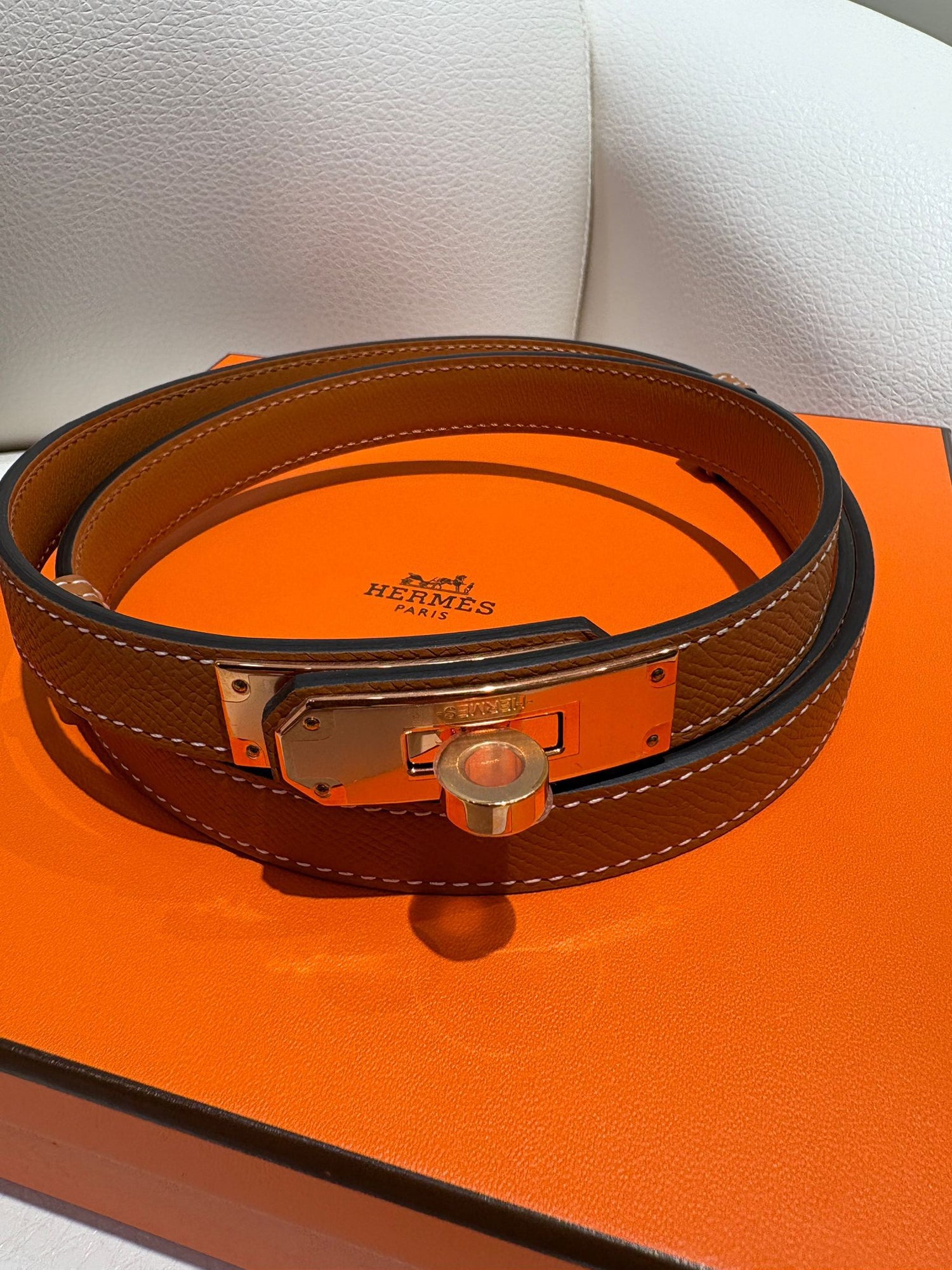 全新Hermes kelly Belt  訂金 $500 總售價 $5980【JS463】