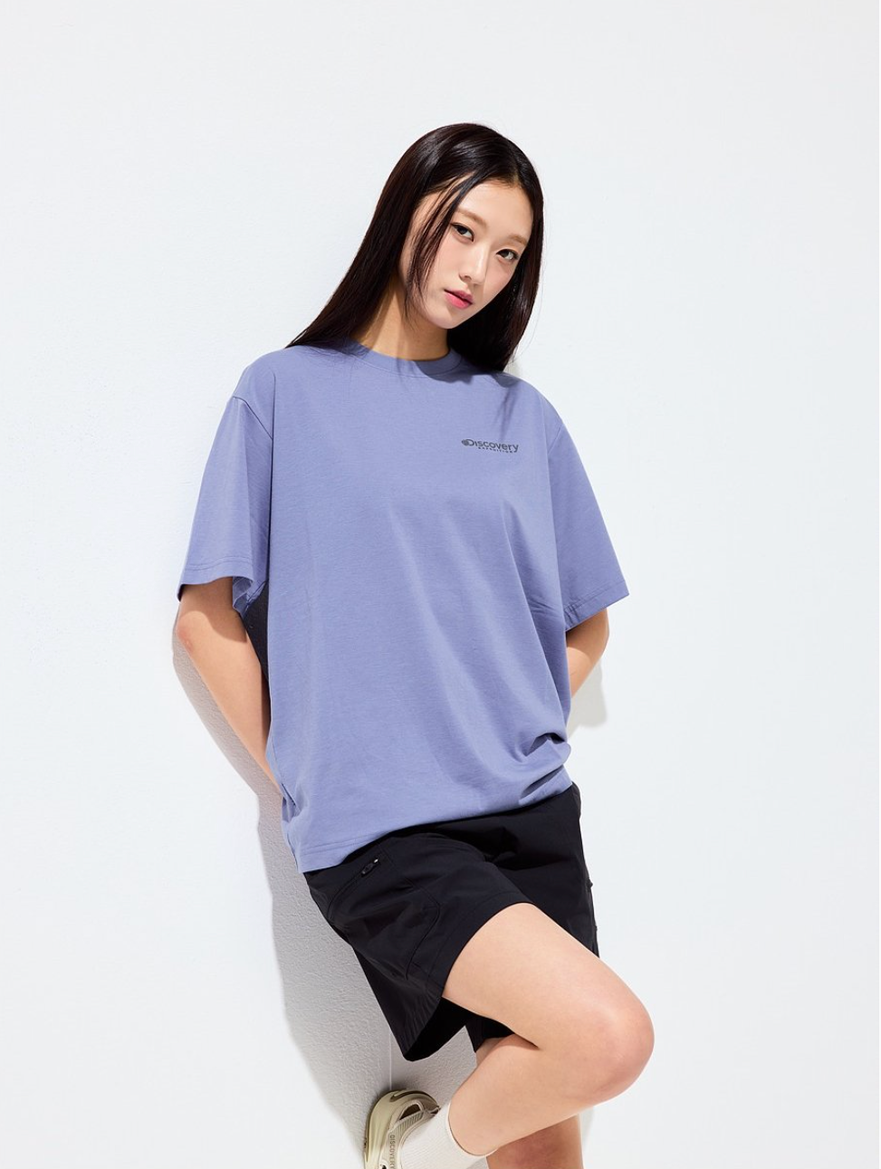 韓國 Discovery Freshvent Washing Crack Camo Short Sleeve T-shirt凉爽防晒面料【DY026】