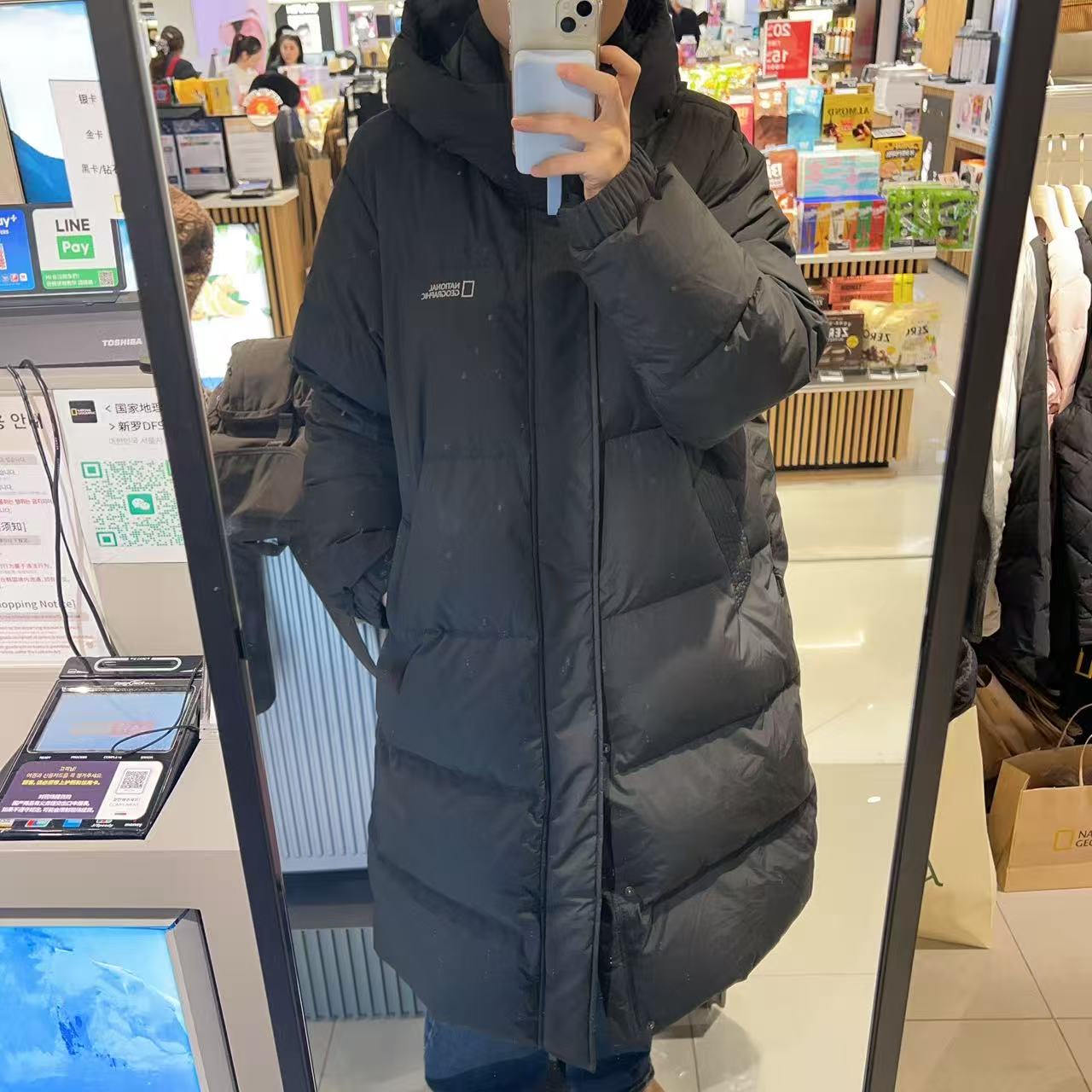 韓國 National Geographic Women's Capra Long-Length Duck Down Jumper (鴨絨)【NG169】